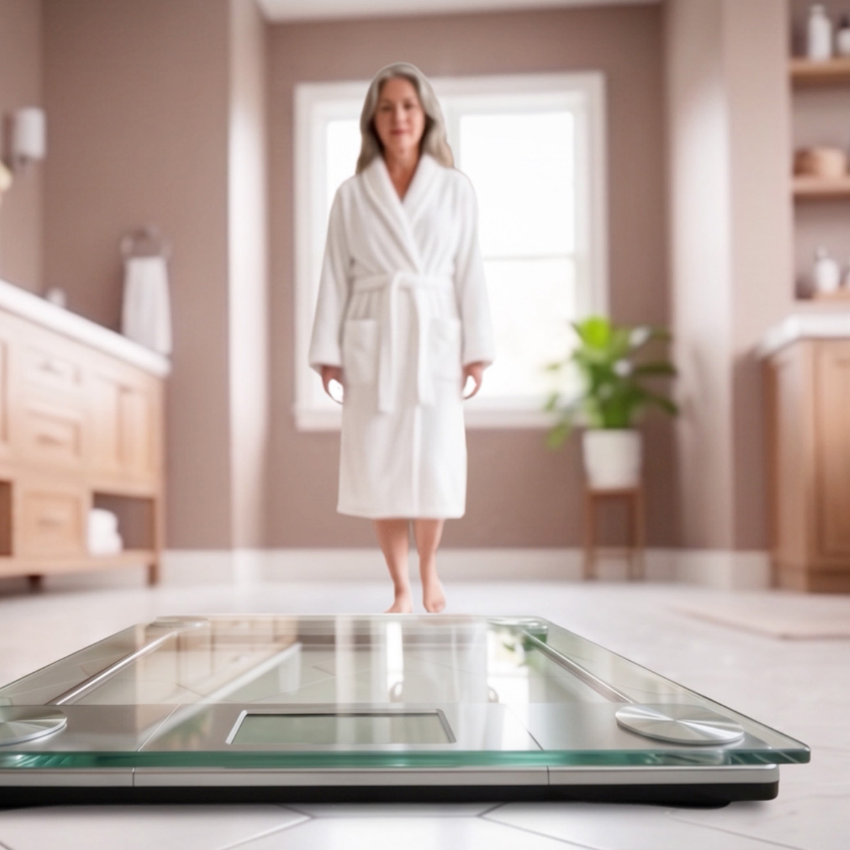 Illustrative: two people can lose the same number of pounds and be in completely different metabolic health — one losing fat while holding lean mass, the other losing both. The scale reads the same either way.